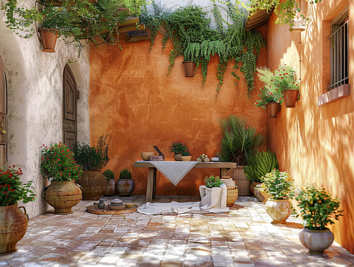 peinture terracotta