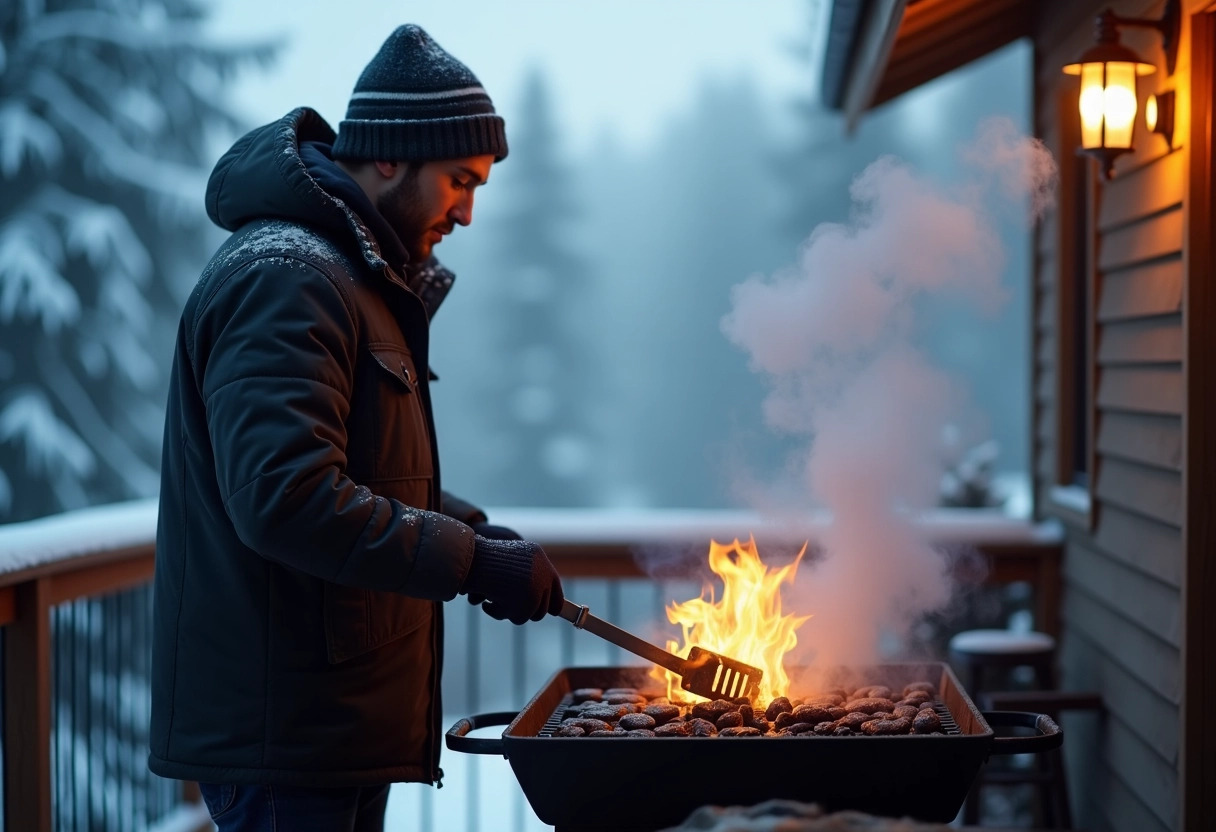 barbecue hiver