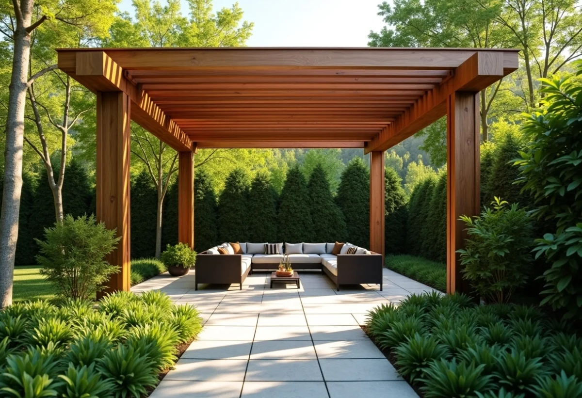 matériaux pergola options